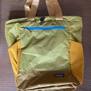 Patagonia Terravia Tote Backpack in Mustard Yellow and Gold